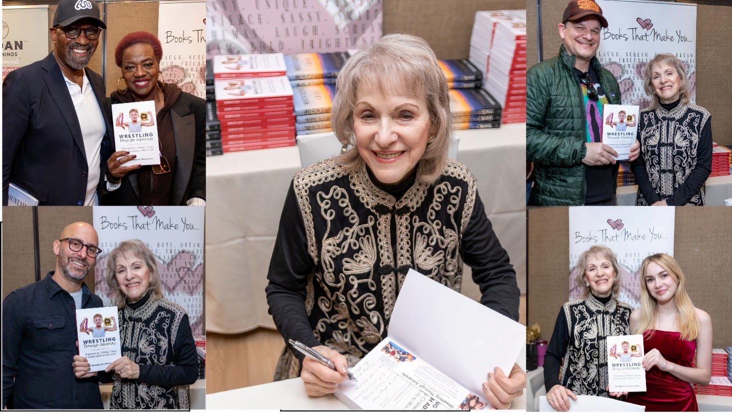 Top Left: Viola Davis, Academy Award for Fences, Triple Crown of Acting winner-Oscar, Emmy, Tony Awards. Top Right: Alex Gregory, Co-Creator/Writer/Producer for hit shows: Veep, White House Plumber, and The Studio. Bottom Left: Gabe Rotter, Creator of the Netflix series, The Beast in Me and writer for Season2 of The Pitt. Bottom Right: Ava Ryan, plays Georgia, a target of cyberbullying, in Free Bert on Netflix